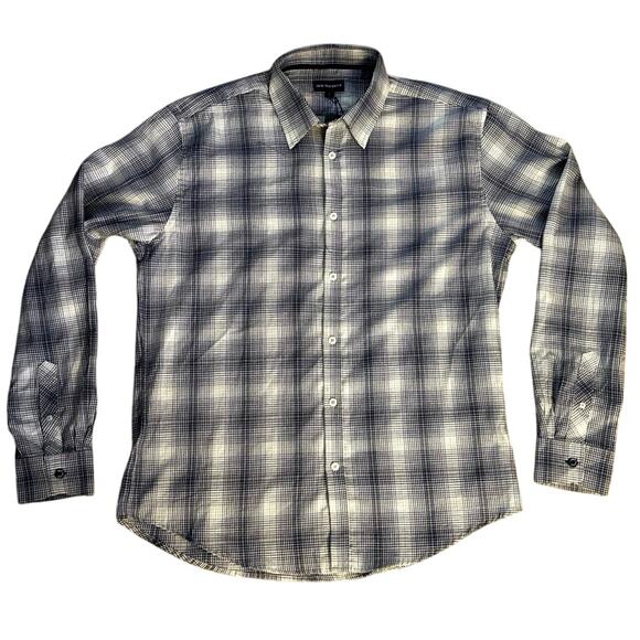 NEW Jack Maverick Stitch Fix L Lightweight Brushed Flannel Button Up Slim Fit - Picture 1 of 6